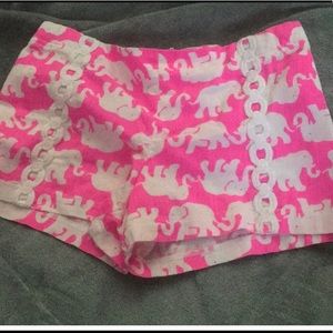 Lilly Pulitzer Elephant shorts